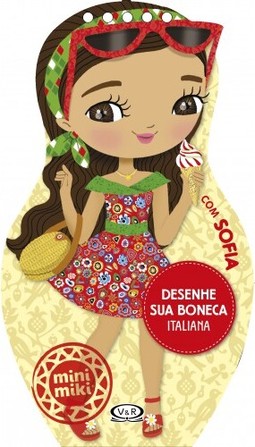 Desenhe sua Boneca Italiana com Sofia