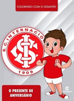 Livro Médio Ler e colorir - Sport Club Internacional
