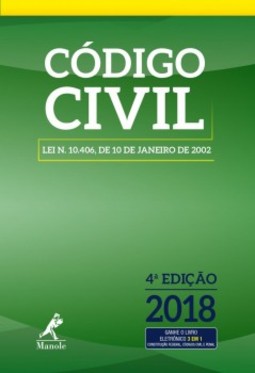 Código civil: lei n. 10.406, de 10 de janeiro de 2002