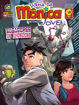 Turma da Mônica Jovem - número 73 _ Caçadores de Androides