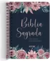 Bíblia anote NVI grande - Capa rosas