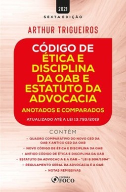 Código de ética e disciplina da OAB e estatuto da advocacia