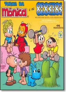 Turma Da Monica E Os Opostos - Nova Ortografia