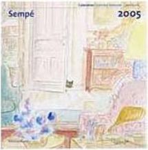 Calendário de Parede Sempé - 2005 - IMPORTADO