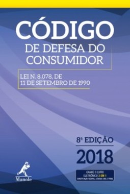 Código de defesa do consumidor: lei n. 8.078, de 11 de setembro de 1990