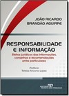 Responsabilidade E Informacao Efeitos Juridicos Das Informacoes, Conselhos E Recomendacoes Entre Particulares