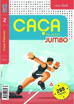 Caça palavras jumbo - Nível fácil - Livro 2