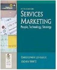Services Marketing: People, Technology, Strategy - Importado