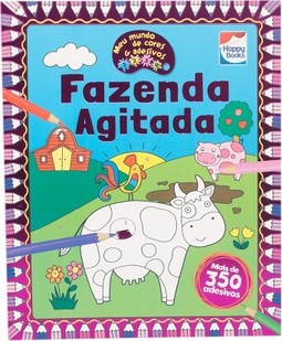 Meu mundo de cores e adesivos: Fazenda agitada