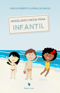Modelando moda praia infantil