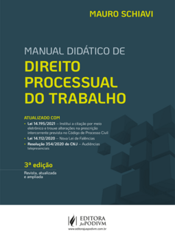 Manual didático de direito processual do trabalho