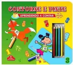 Contorne e Pinte - Aprendendo a Contar