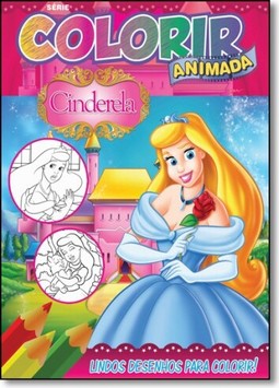 Colorir Animada - Cinderela