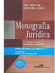 Monografia Jurídica, A - vol. 1