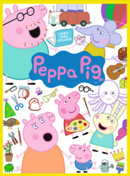 Peppa Pig - Livro para colorir