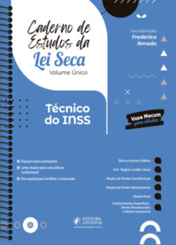 Caderno de estudos da lei seca - Técnico do INSS