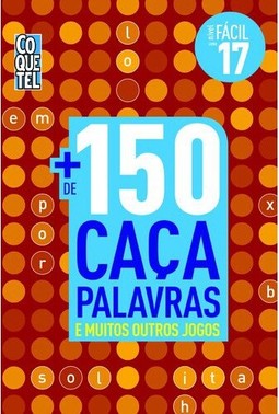 Mais de 150 caça palavras e muitos outros jogos - Nível fácil - Livro 9
