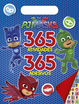 Pj Masks: 365 atividades + 365 adesivos