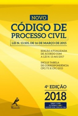 Novo código de processo civil: lei n. 13.105, de 16 de março de 2015