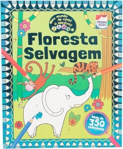 Meu mundo de cores e adesivos: Floresta selvagem