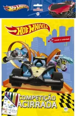 Hot Wheels - com giz de cera
