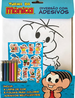 Turma da Mônica - Diversão com adesivos