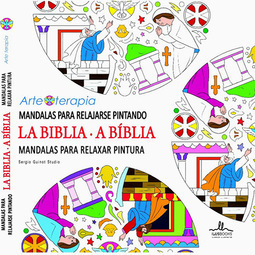 Livro para Colorir - Mandalas para Relaxar Pintura - A Bíblia /  Mandalas para Relajarse Pintando - La Biblia