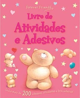 Livro de atividades e adesivos