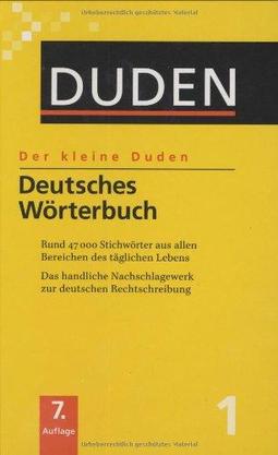 BD.1 DEUTSCHES WÖRTERBUCH
