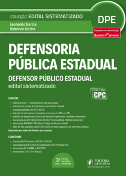 Defensoria pública estadual: defensor público estadual