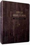 Bíblia Ministerial NVI - Capa Pu - Marrom Escuro - Com Índice