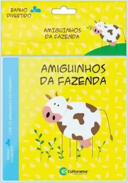 LIVRO DE BANHO AMIGUINHOS DA FAZENDA