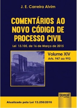 Comentários ao Novo Código de Processo Civil - Lei 13.105, de 16 de Março de 2015