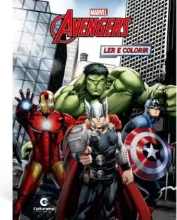 GIGANTE LER E COLORIR VINGADORES