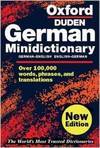 Oxford German Minidictionary - IMPORTADO