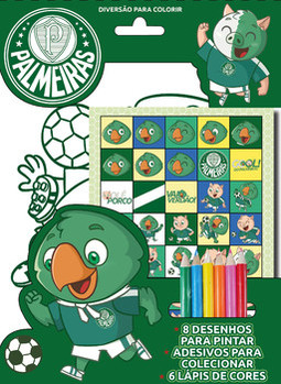 Palmeiras: diversão para colorir
