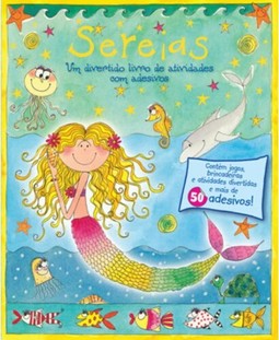 Sereias : Um divertido livro de atividades (+ Adesivos)