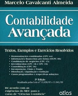 Contabilidade avançada: Textos, exemplos e exercícios resolvidos