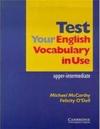 Test Your English Vocabulary In Use