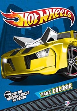 Hot Wheels: para colorir