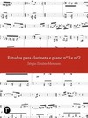 Estudos para clarinete e piano nº 1 e nº 2
