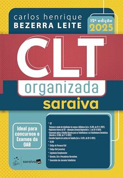 Clt Organizada Saraiva - 12ª Edição 2025