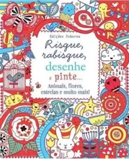 Risque, Rabisque, Desenhe e Pinte Flores