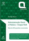 Administração Geral E Pública - Questões Comentadas - Cespe/Unb