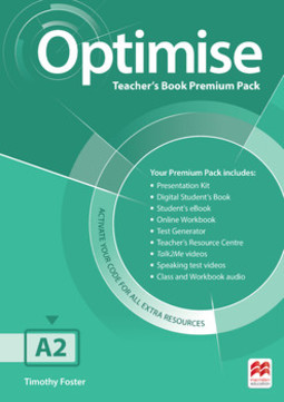 Optimise teacher's book premium pack a2