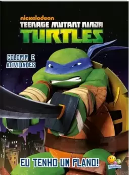 Colorir e atividades(GD)-Ninja Turtles: Eu tenho um plano!
