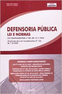 DEFENSORIA PUBLICA LEI E NORMAS: LEI COM... 12.1.1994