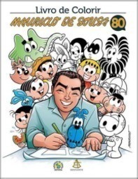 Livro De Colorir Mauricio De Souza 80 Anos