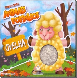 Toque e sinta. Animais fofinhos - Ovelha
