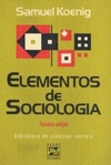 Elementos de Sociologia (Biblioteca de Ciências Sociais)